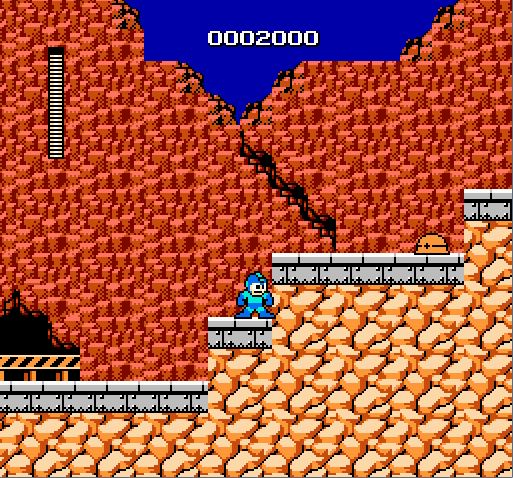 megaman - in game