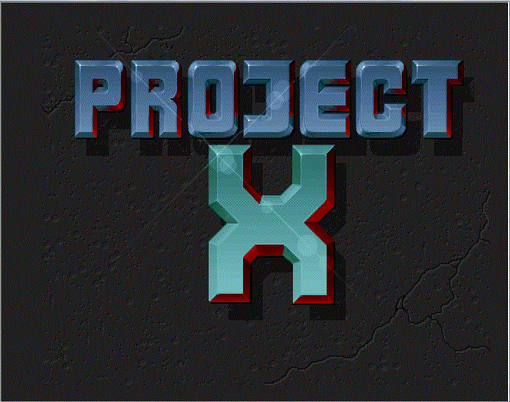 ProjectX main screen